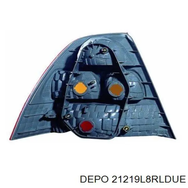 21219L8RLDUE Depo/Loro/Abakus Ліхтар задній правий