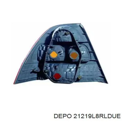 Задні ліхтарі Depo/Loro/Abakus 21219L8RLDUE ціна, від 48.98 USD