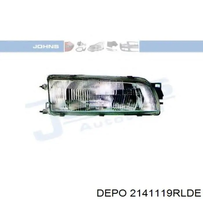 Купити 2141119RLDE Depo/Loro/Abakus Фара передня права