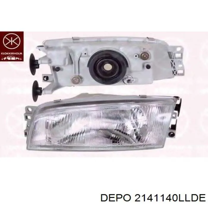 2141140LLDE Depo/Loro/Abakus Фара дальнього світла в зборі