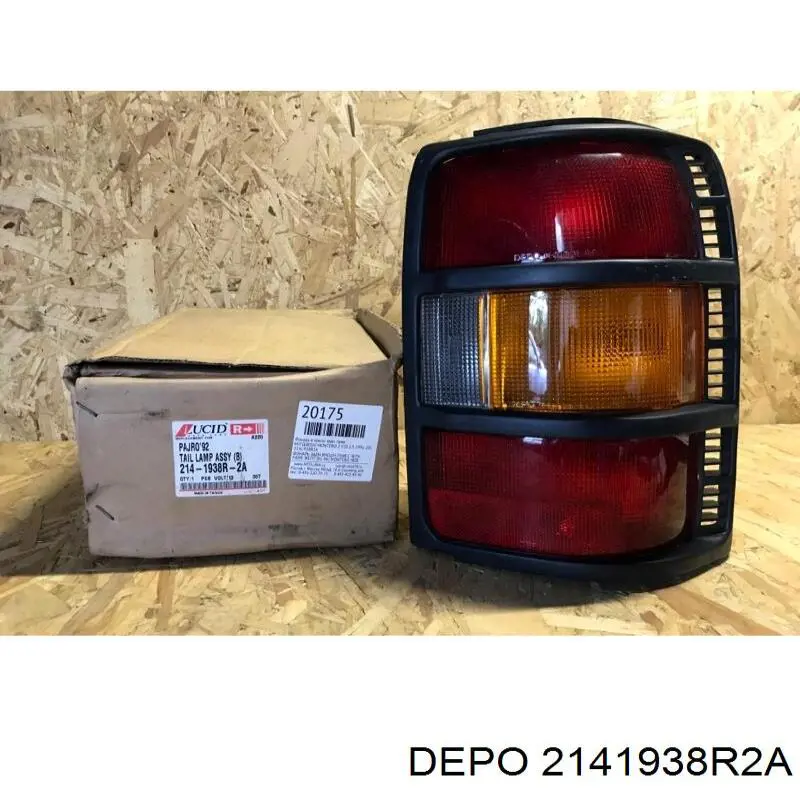 2141938R2A Depo/Loro/Abakus Ліхтар задній правий