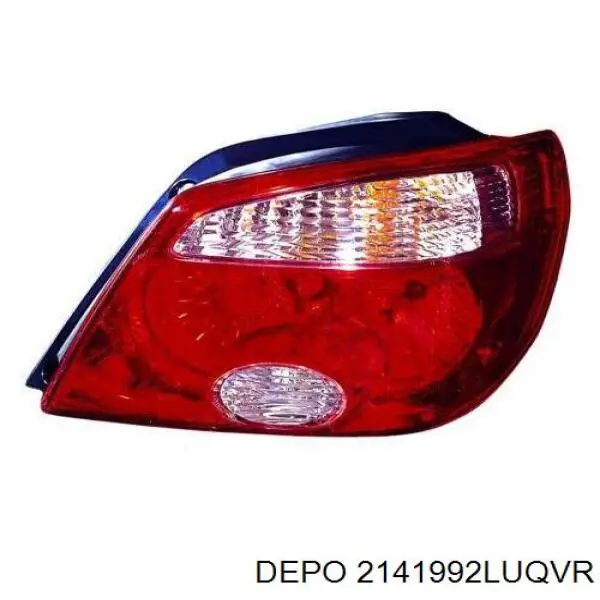 Ліхтар задній лівий Depo/Loro/Abakus 2141992LUQVR ціна, від 87.58 USD