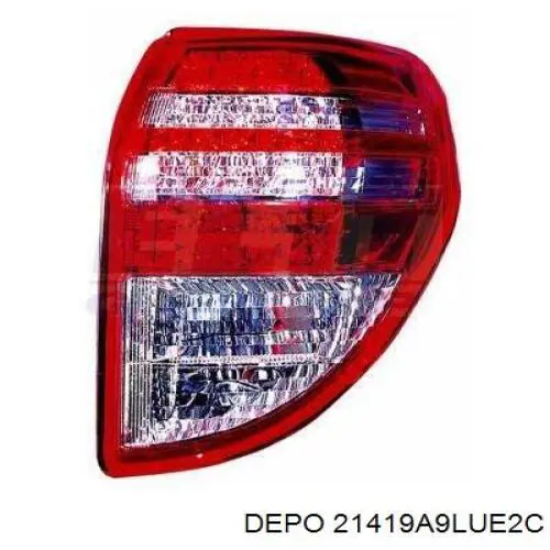 Задня ліва зовнішня фара Mitsubishi 8330A653 ціна, від 60.21 USD