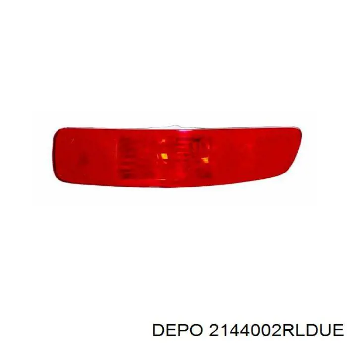 2144002RLDUE Depo/Loro/Abakus Правий катафот бампера