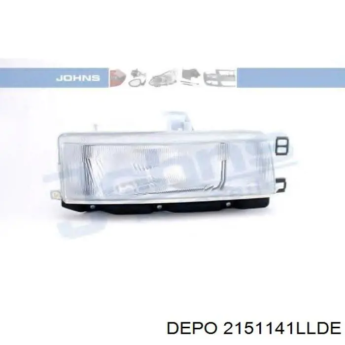 Купити 2151141LLDE Depo/Loro/Abakus Основна фара в зборі ліва
