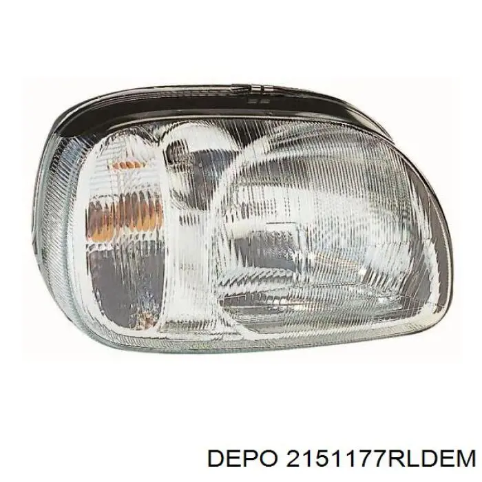 Фара передня права Depo/Loro/Abakus 2151177RLDEM ціна, від 47.42 USD