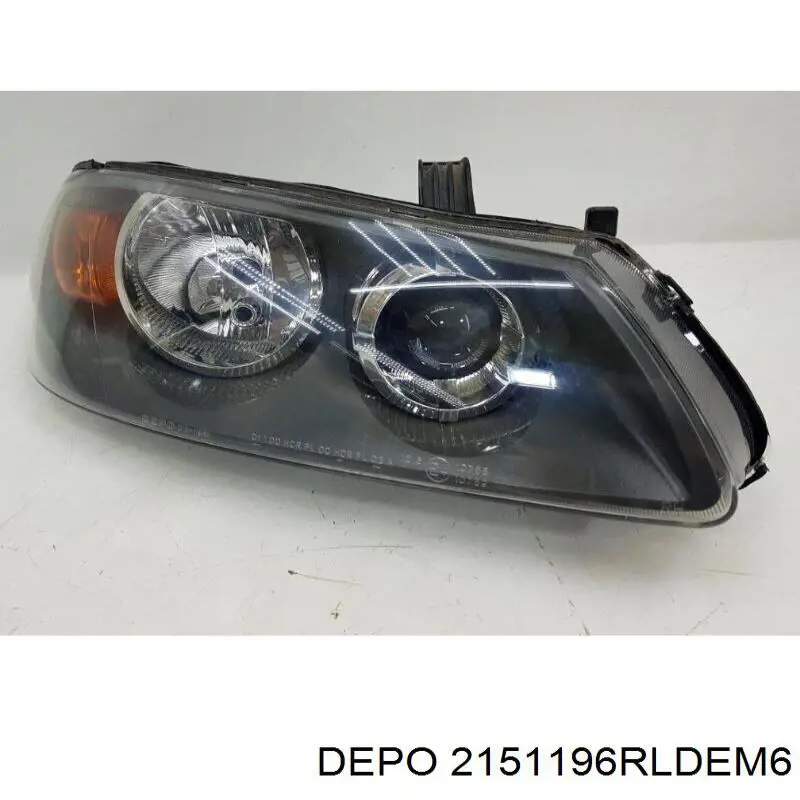 Основна фара - вставка Depo/Loro/Abakus 2151196RLDEM6 ціна, від 92.28 USD