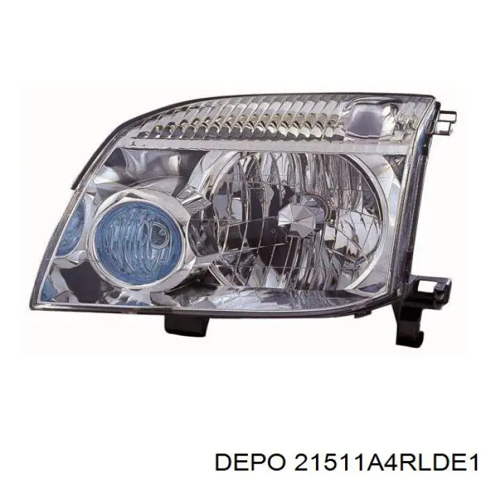 Фара передня права Depo/Loro/Abakus 21511A4RLDE1 ціна, від 78.91 USD