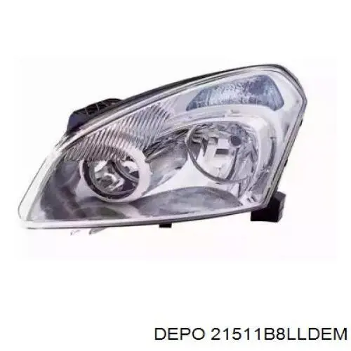 Фара ліва 21511B8LLDEM Depo/Loro/Abakus