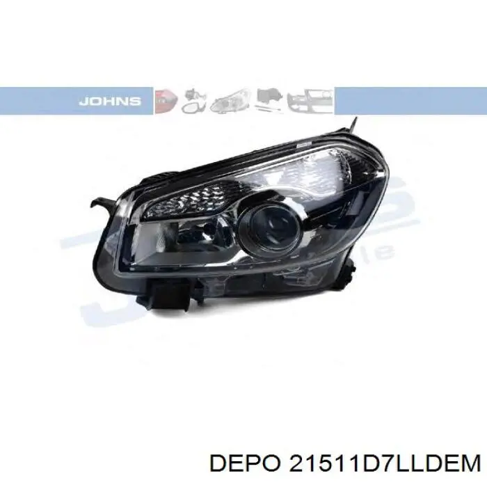 Фари Depo/Loro/Abakus 21511D7LLDEM ціна, від 141.84 USD