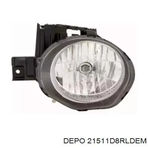 Фара передня права VALEO 044972