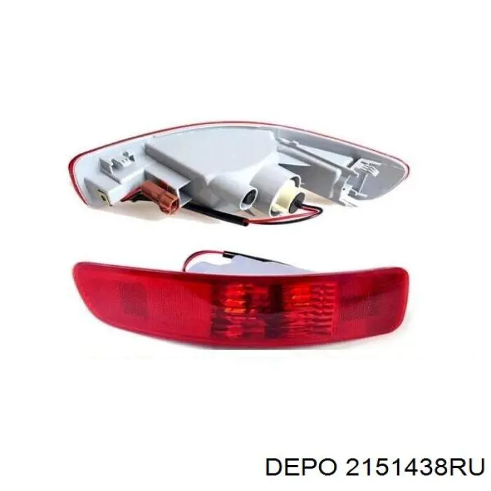 2151438RU Depo/Loro/Abakus Габарит передній правий