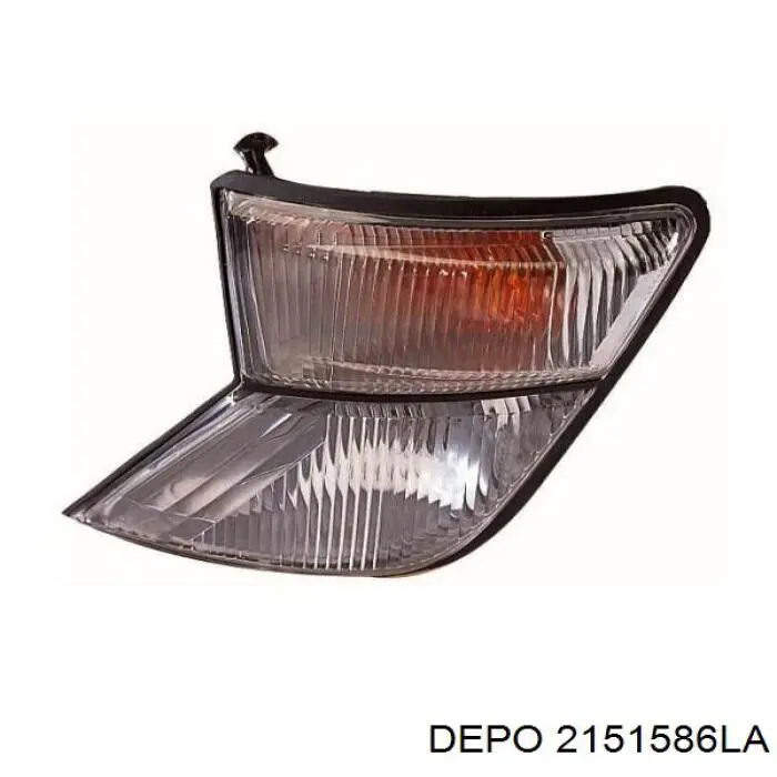 2151586LA Depo/Loro/Abakus Габарит-покажчик повороту, лівий