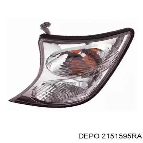Показник повороту, правий Depo/Loro/Abakus 2151595RA ціна, від 31.59 USD