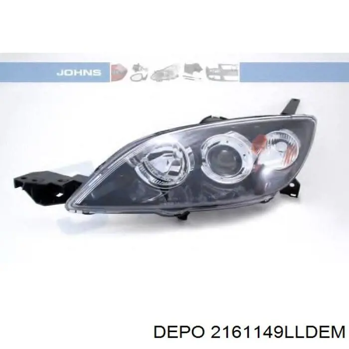 2161149LLDEM Depo/Loro/Abakus Фара дальнього світла в зборі