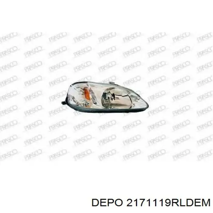 Купити 2171119RLDEM Depo/Loro/Abakus Фара правая