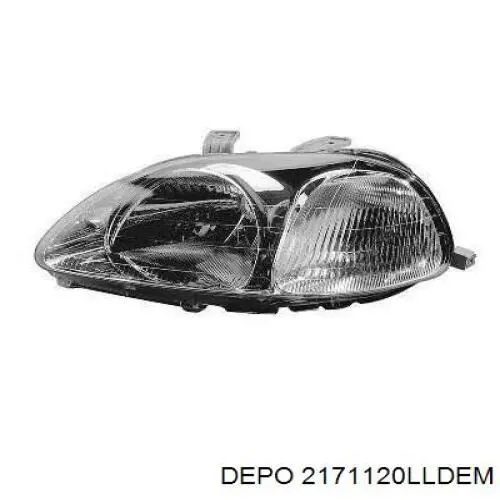 Купити 2171120LLDEM Depo/Loro/Abakus Основна фара в зборі ліва