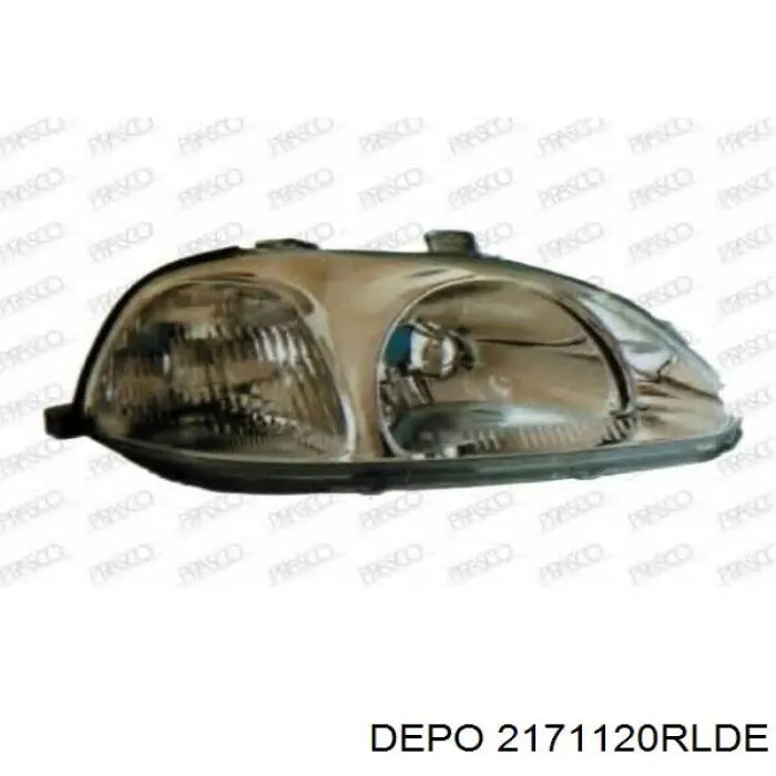2171120RLDE Depo/Loro/Abakus Фара правая