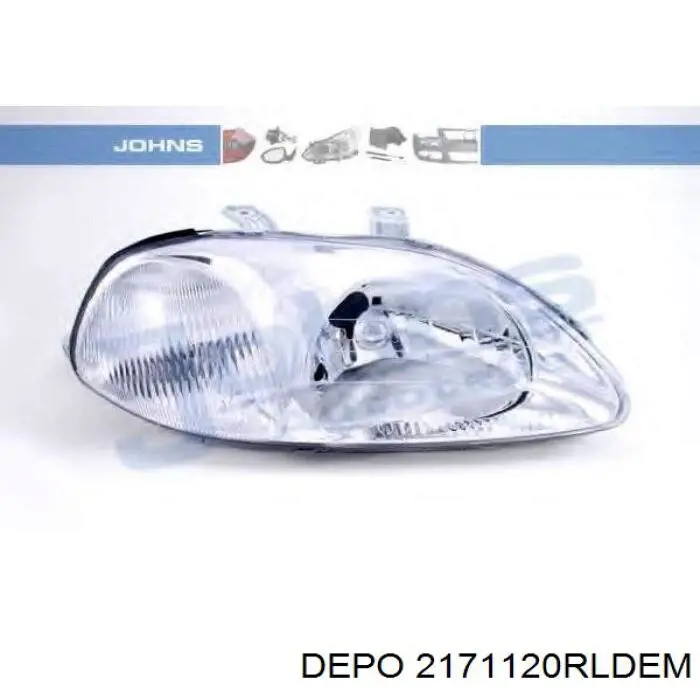 2171120RLDEM Depo/Loro/Abakus Основна фара - вставка
