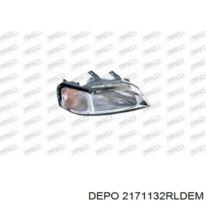 Фара передня права Magneti Marelli LPE051