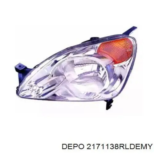 Купити 2171138RLDEMY Depo/Loro/Abakus Права блок фара