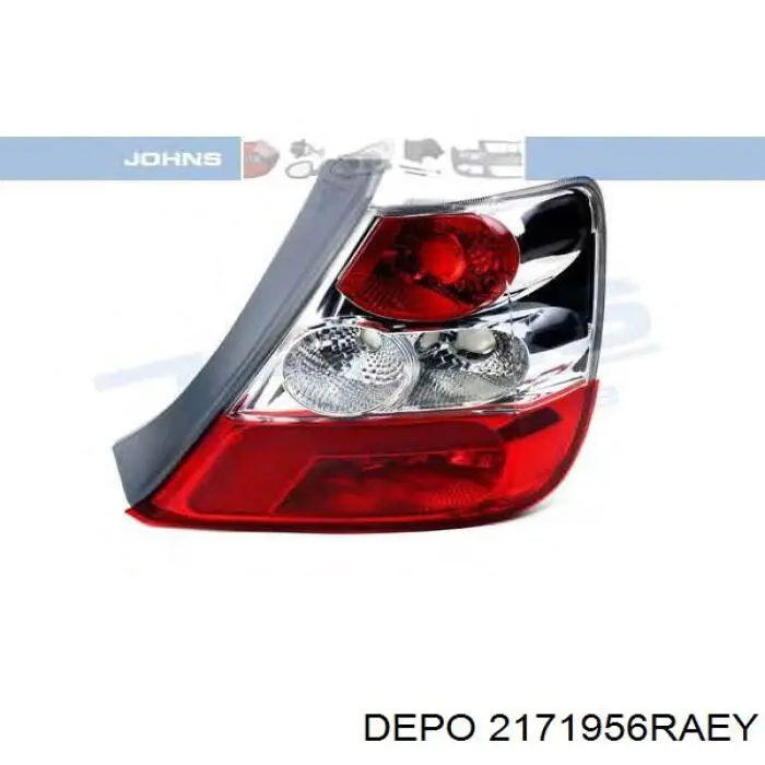 2171956RAEY Depo/Loro/Abakus Ліхтар задній правий, зовнішній