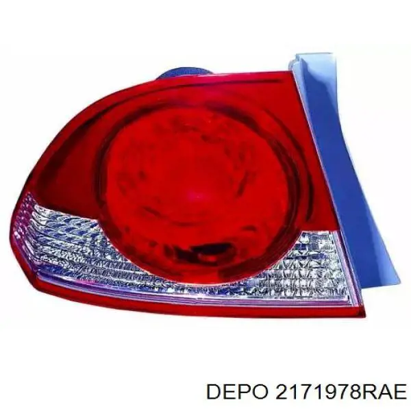 Ліхтар задній правий, зовнішній Depo/Loro/Abakus 2171978RAE ціна, від 49.50 USD