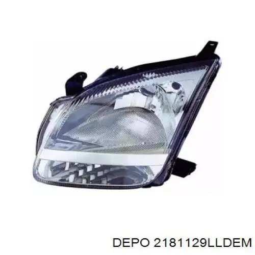 2181129LLDEM Depo/Loro/Abakus Фара ліва передня