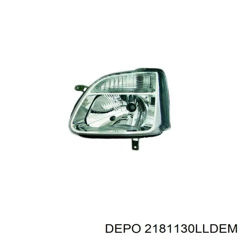 2181130LLDEM Depo/Loro/Abakus Фара ліва передня
