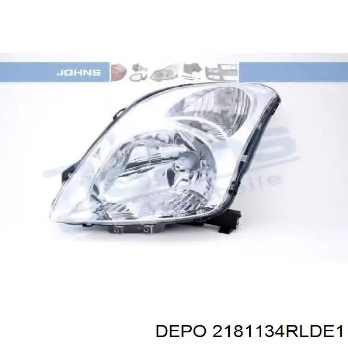 Основна фара - вставка Depo/Loro/Abakus FP6814R2E ціна, від 80.84 USD