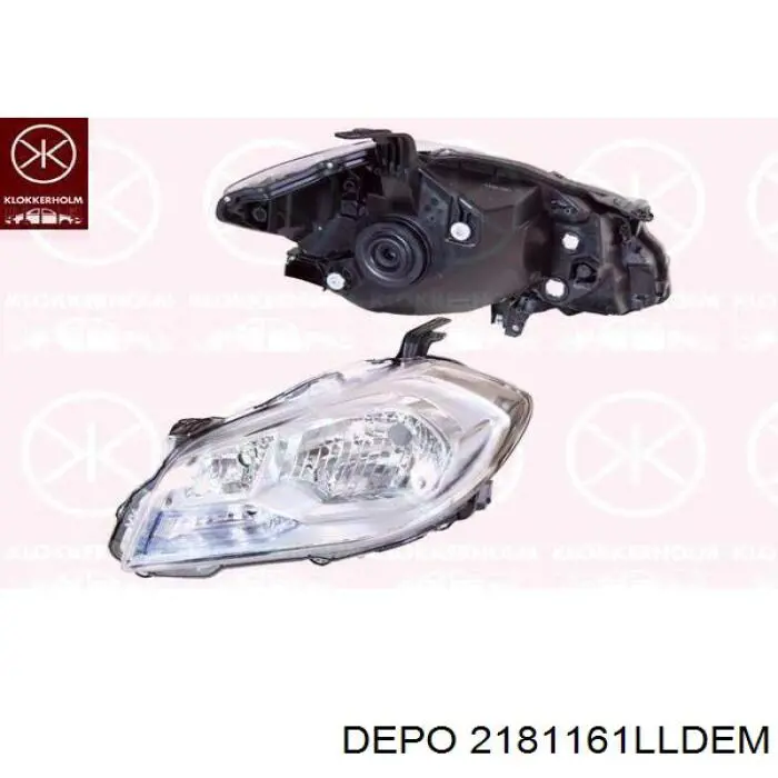 Фара ліва 74L109E Polcar