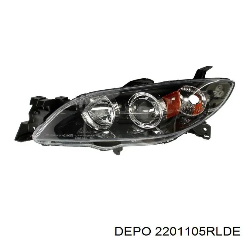Фара передня права Signeda SB1105R ціна, від 78.02 USD