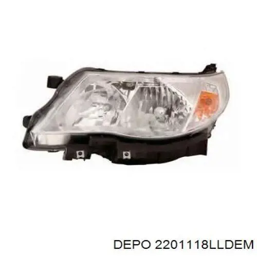 2201118LLDEM Depo/Loro/Abakus Фара дальнього світла в зборі