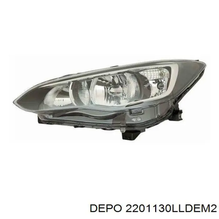 2201130LLDEM2 Depo/Loro/Abakus Фара дальнього світла в зборі
