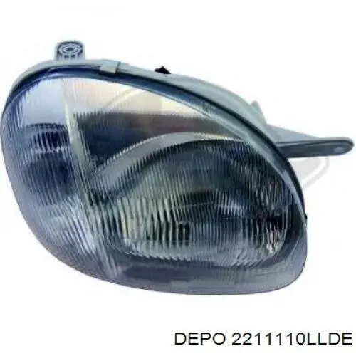 Фара дальнього світла в зборі Depo/Loro/Abakus 2211110LLDEM ціна, від 61.68 USD