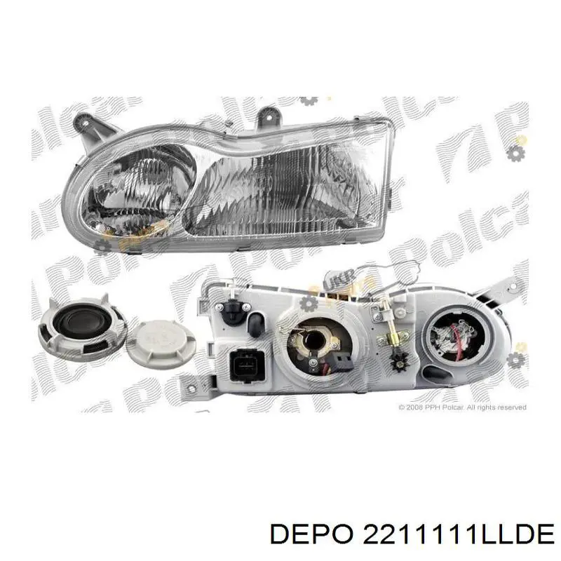 Фари Polcar 402309E ціна, від 58.80 USD