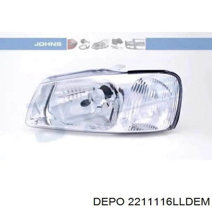 Фари Depo/Loro/Abakus 2211116LLDEM ціна, від 63.07 USD