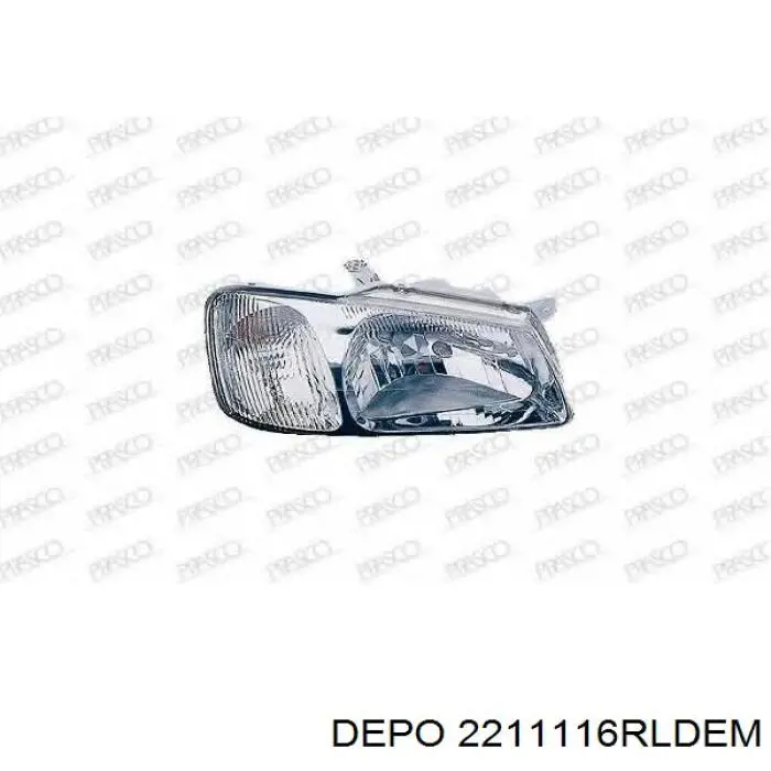 2211116RLDEM Depo/Loro/Abakus Фара правая
