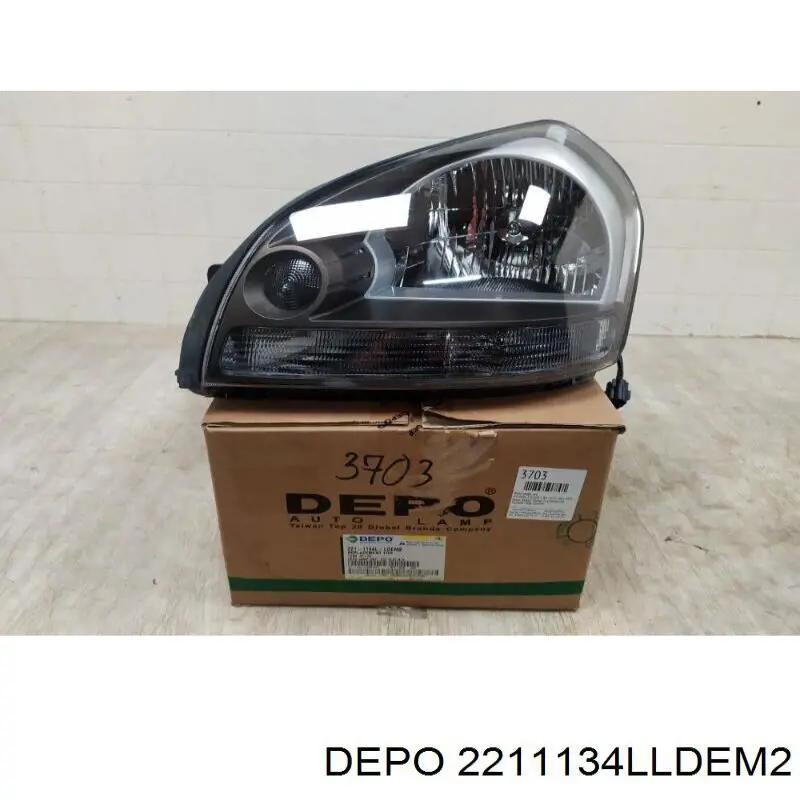 Фара Depo/Loro/Abakus 2211134LLDEM2 ціна, від 136.46 USD