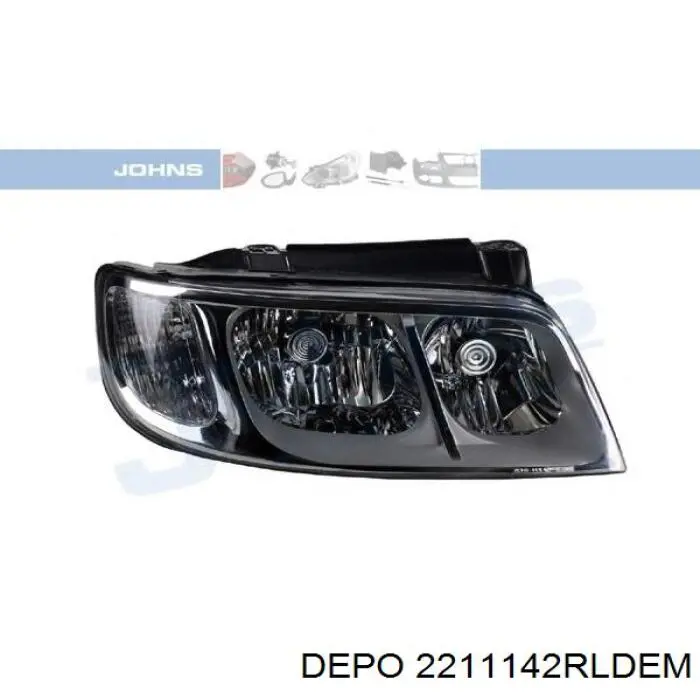 Фара правая Polcar 4036101E ціна, від 98.76 USD