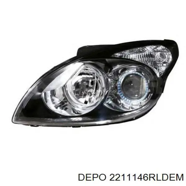 Фара правая Depo/Loro/Abakus 2211146RLDEM ціна, від 131.11 USD