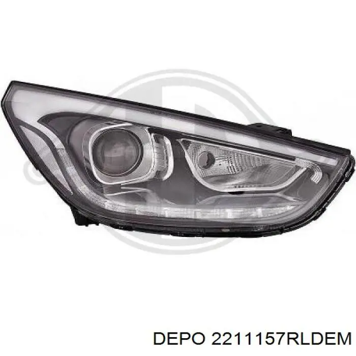 Основна фара - вставка TYC 20C751052B ціна, від 129.67 USD