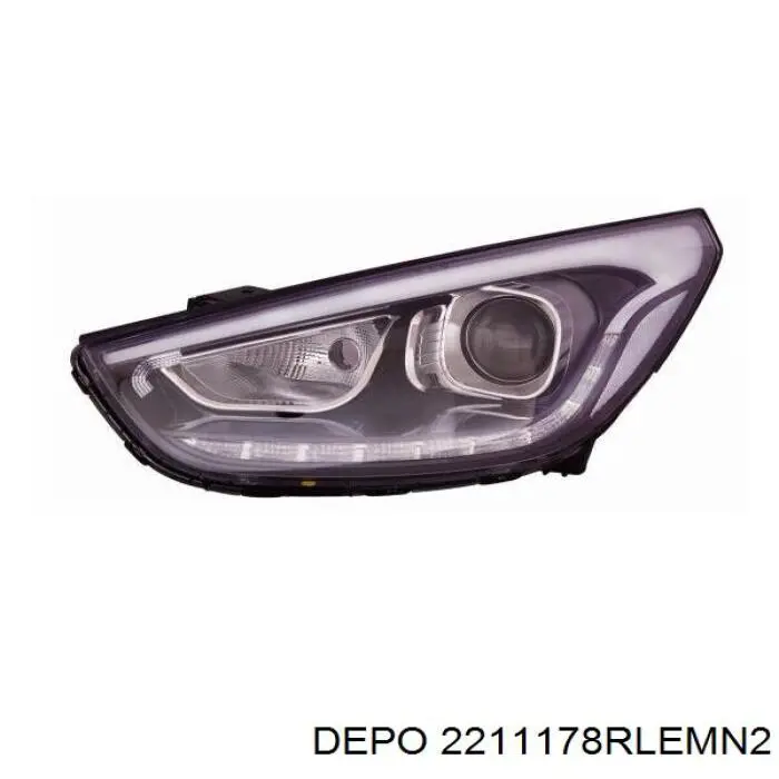 Основна фара - вставка Hyundai/Kia 921022S620 ціна, від 251.19 USD