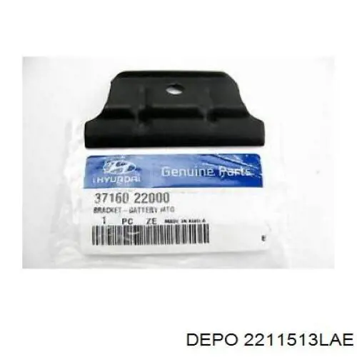 Поворотник лівий Depo/Loro/Abakus 2211513LAE ціна, від 7.60 USD