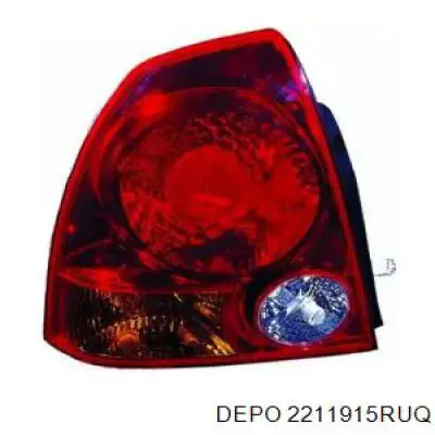 Задні ліхтарі Depo/Loro/Abakus 2211915RUQ ціна, від 47.76 USD