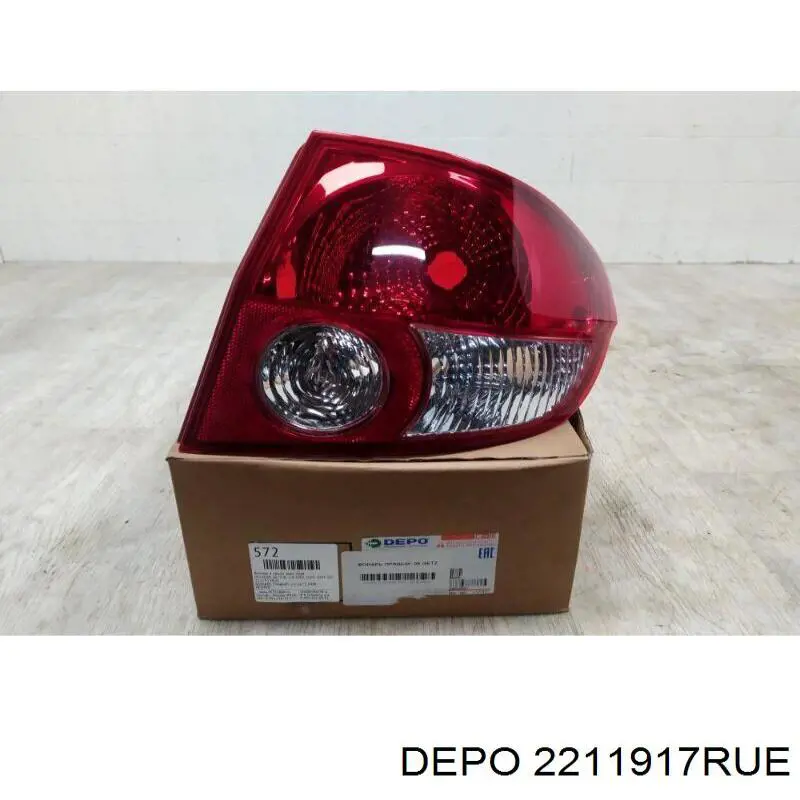 Задні ліхтарі Depo/Loro/Abakus 2211917RUE ціна, від 31.04 USD