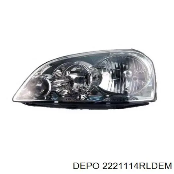 Фара права 2221114RLDEM Depo/Loro/Abakus