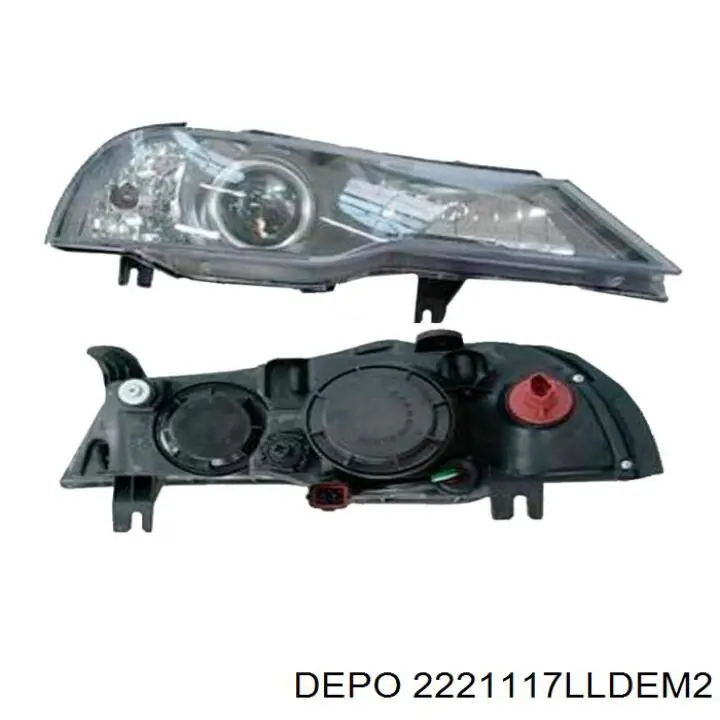 Купити 0200142R1C Tempest Основна фара в зборі ліва
