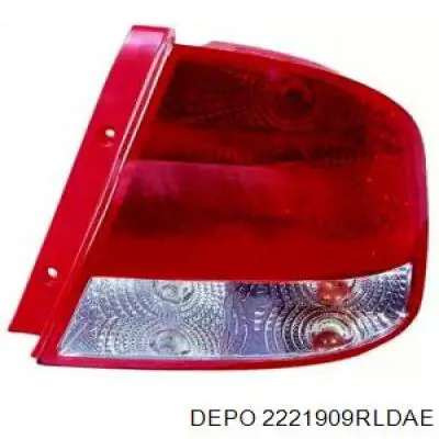 Купити 2221909RLDAE Depo/Loro/Abakus Задня права фара