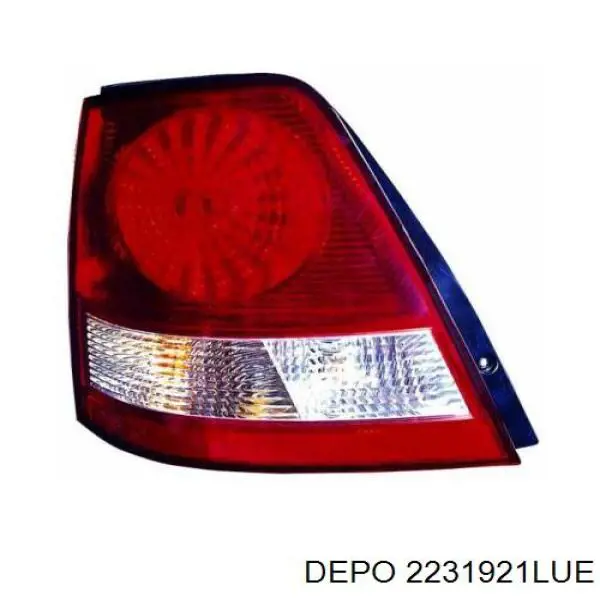 2231921LUE Depo/Loro/Abakus Задня ліва фара